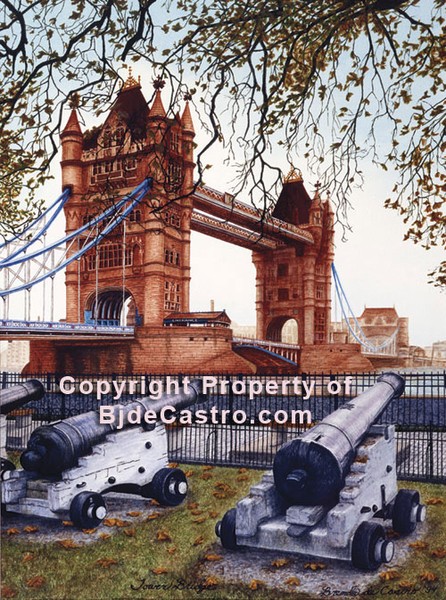 Tower Bridge, London, England, by Bj. deCastro