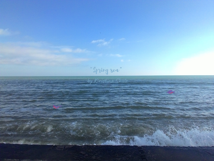 Spring sea
