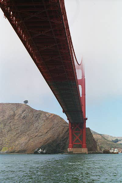 passing the golden gate
