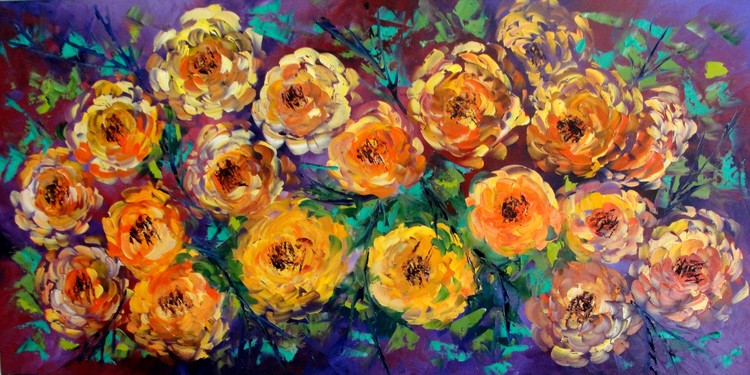 Floral Oil Painting