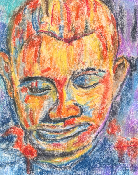 Orange Buddha