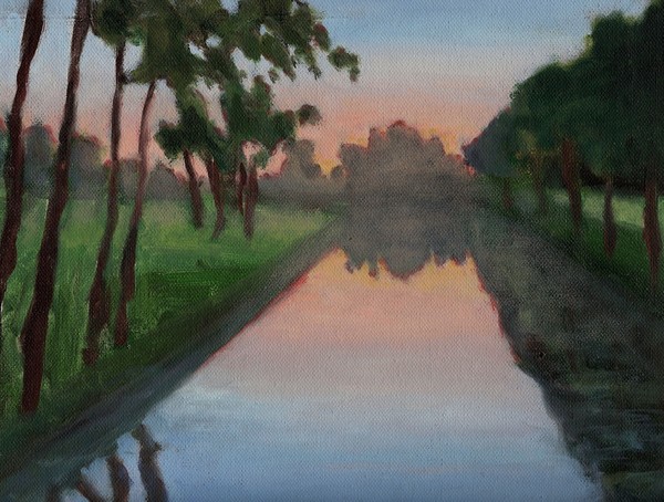 Warm sunset 