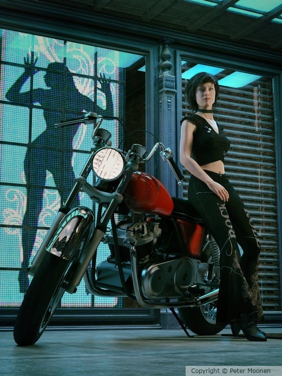 Biker Woman 2