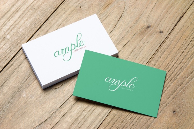 business card logo