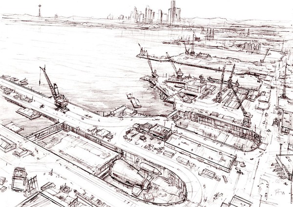 Dry docks