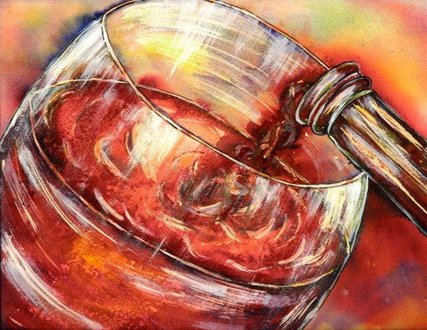 Pour in the red