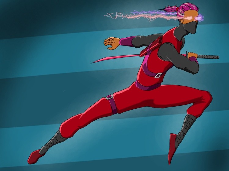 crimson ninja