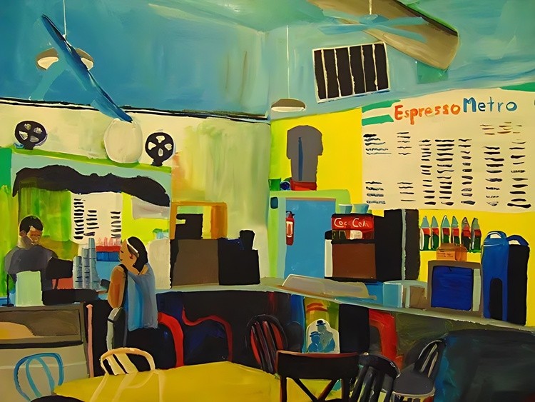 Inside Cafe