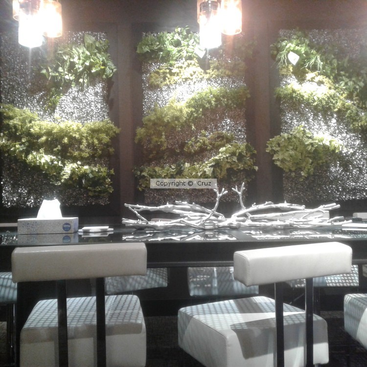 tri panel greenery wall decor