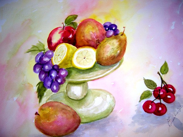 Compote of fruit