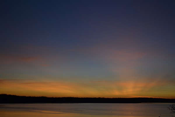 Sun Rays at Sunset