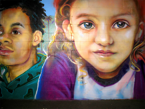 RAIN PAINTING exterior murals