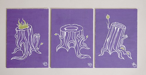 Tree Stump Trio