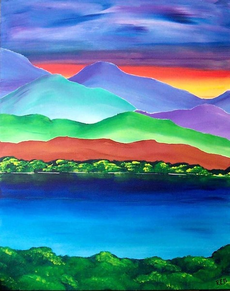 MOUNTAIN SUNSET