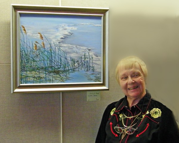 Exhibit of Winter Beach