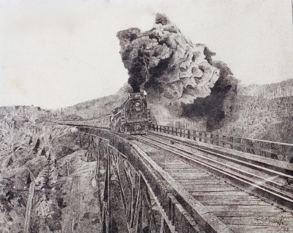 Steaming Down TheTracks