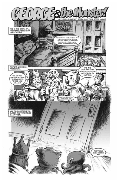 George and the Monster page 1