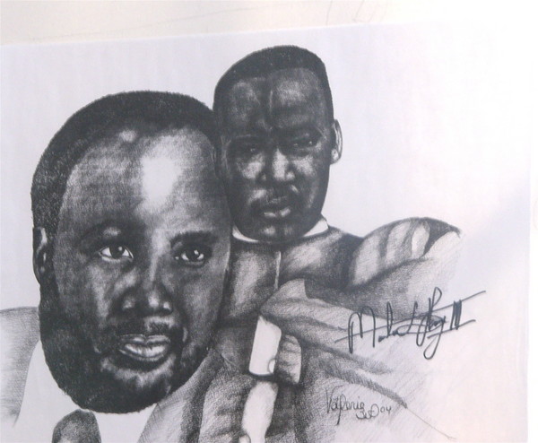 Dr King and son