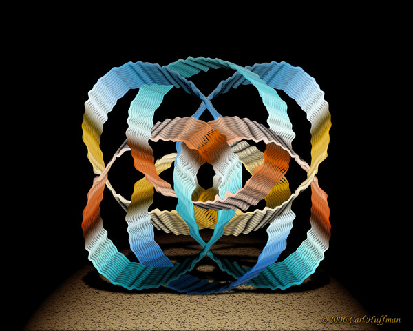 Six Knots Intersecting