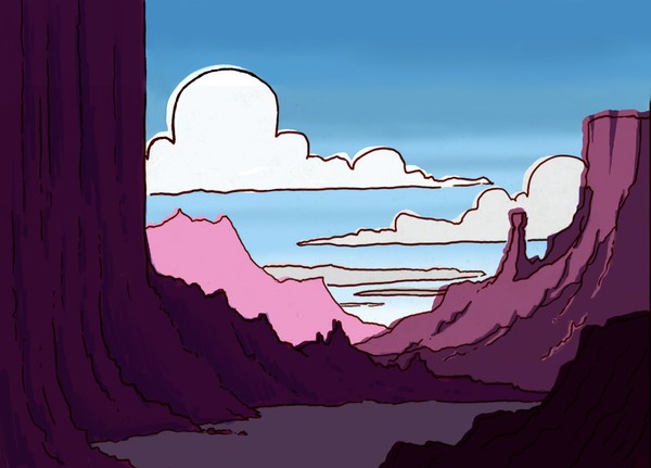 Purple Desert