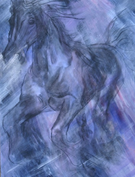 Charcoal Horse