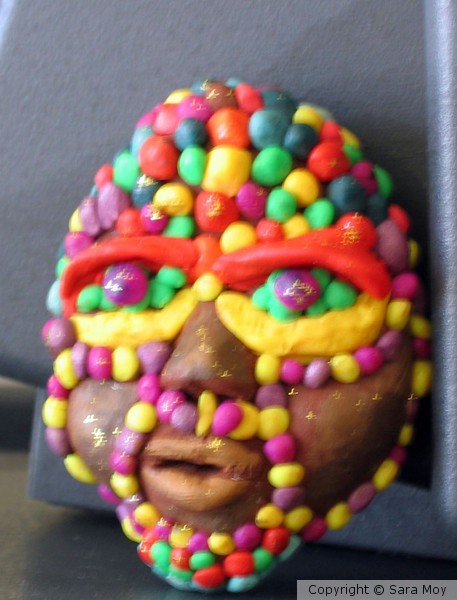 Face of color