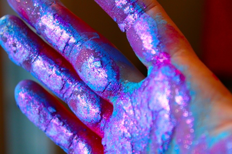 Hand of an artist