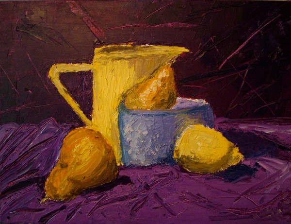 pears and lemon 