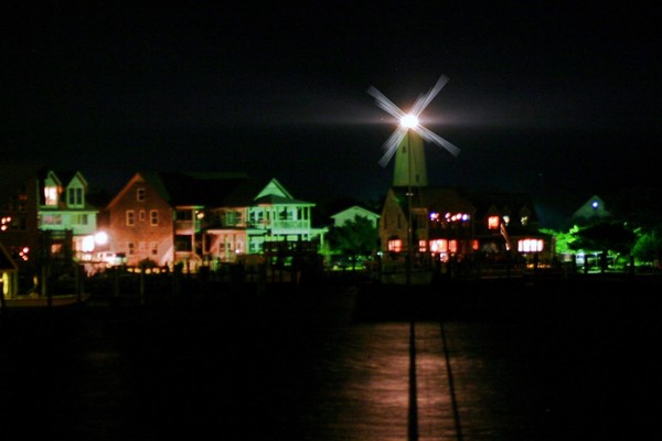 Ocracoke Light House at Night