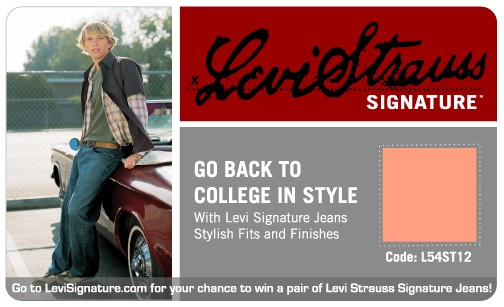 Levis Decoder Direct Mailer
