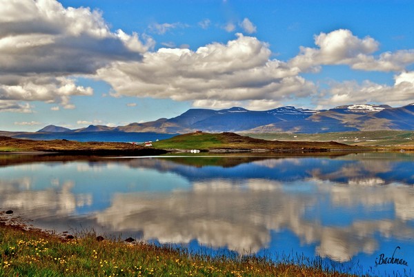 A reflection over Hvalfjordur !