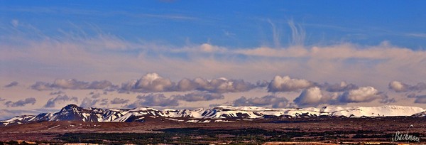 Bláfjöll = Blue Mountains !
