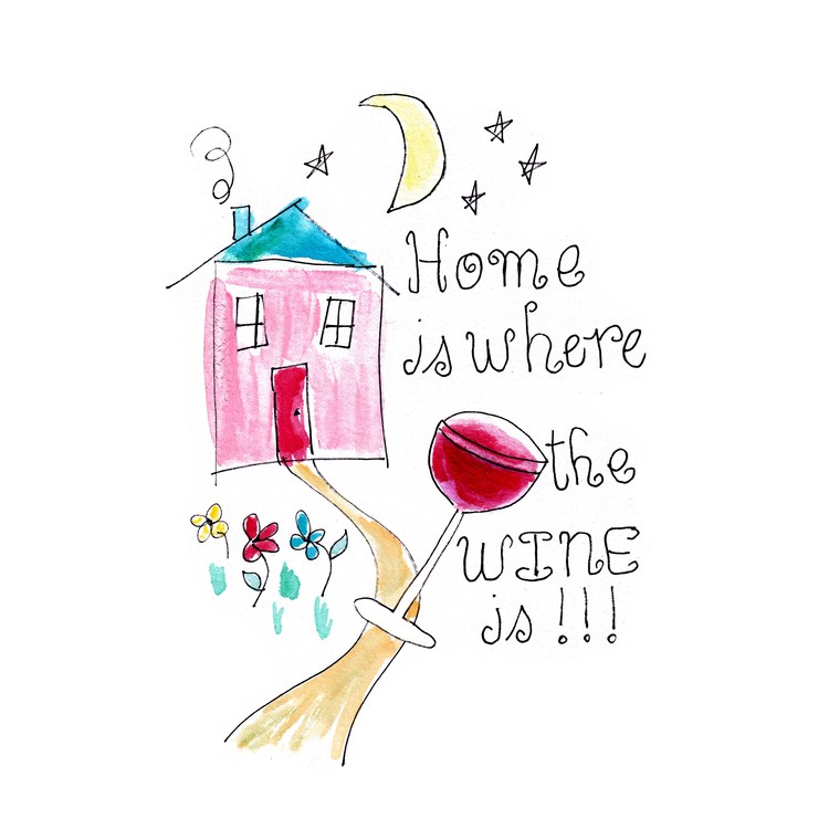 Home is where the wine is