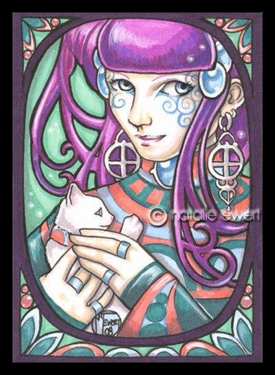 Fucia Art Nouveau