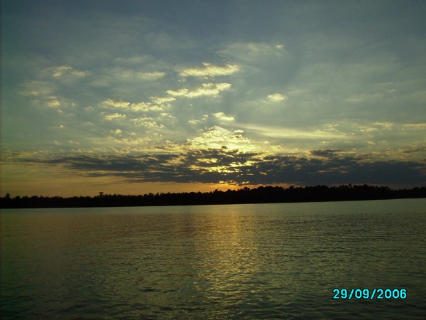 mobile delta at dusk
