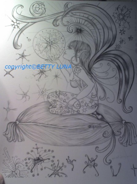 she sits in the milkyway