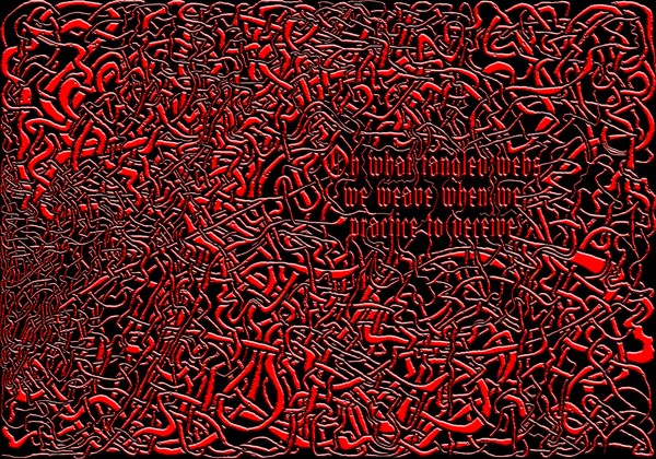 red webs