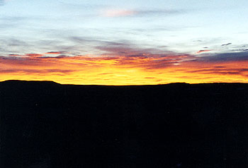 Fire in the sky