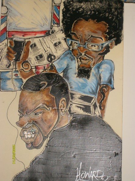 the barber shop