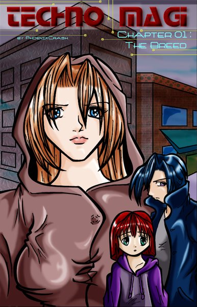 Techno Magi Chapter 1 Cover Image Complete