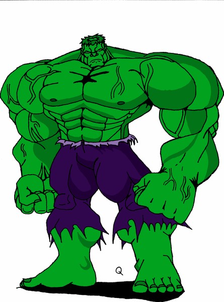 Green Hulk Basemodel