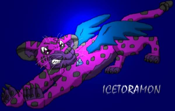 IceToramon, Tiger of Light and Ice