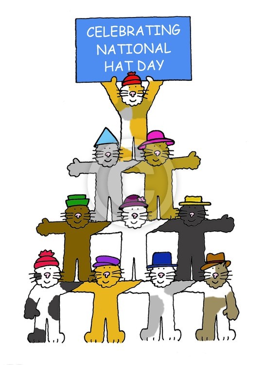National Hat Day January 15th