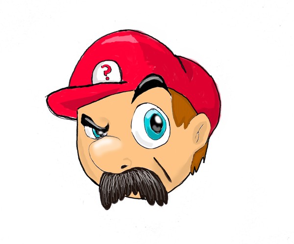 Mario confused