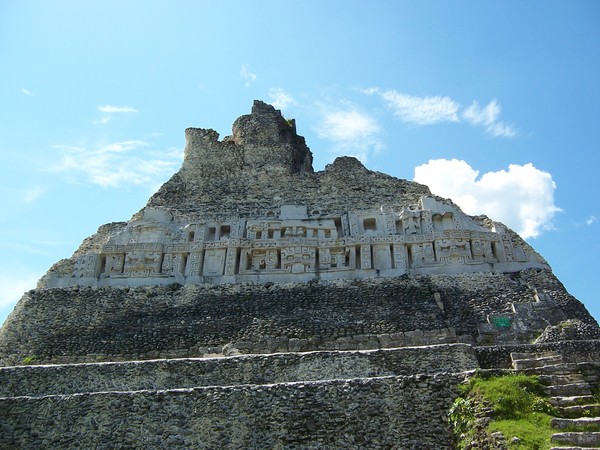 Xunantunich Mayan Ruins (side view)