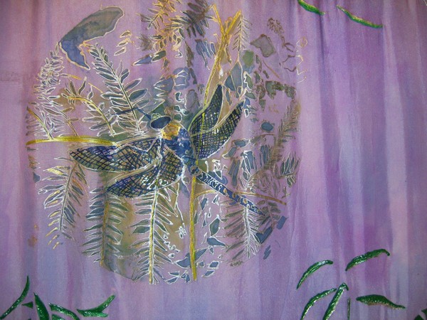 Part Silk Painting