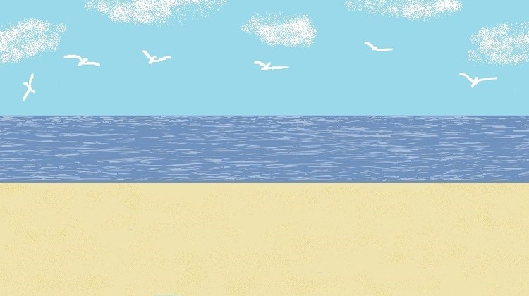 empty beach