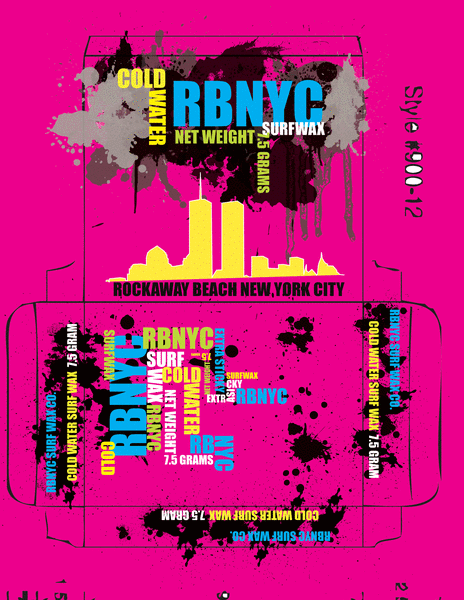 RBNYC surf wax co. package 