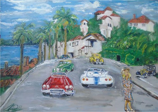 Riding Ridge Road  Oils 24 X36