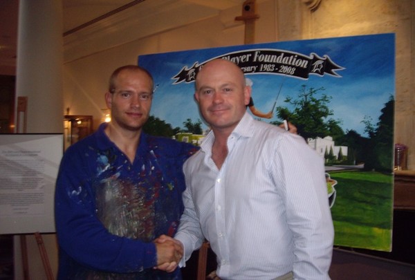 Ross Kemp signs the original